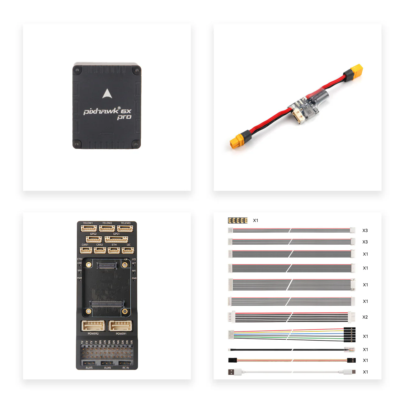 Holybro Pixhawk6X PRO MINI Open Source Flight Control Drone Fixed-wing Multi-rotor PIX4