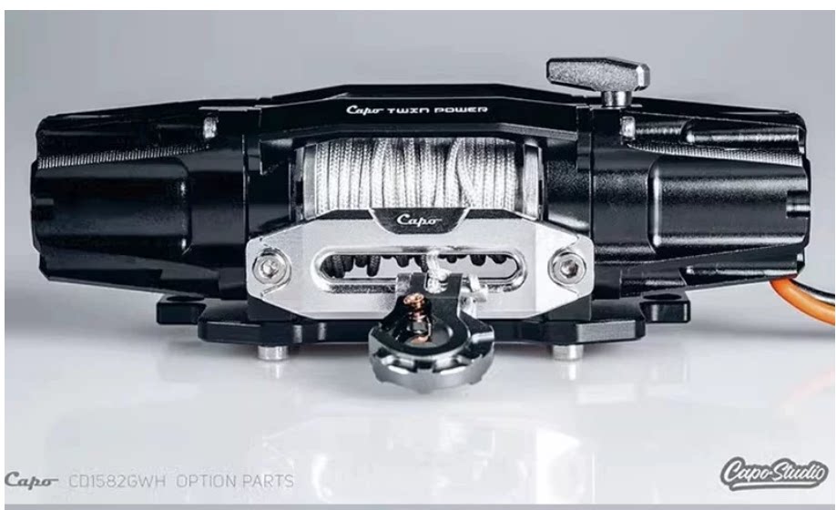 Capo W460 CD158211 1/8 RC CAR OP Metal Bumper Spotlight Winch  Luggage Rack Ladder Armor Tail Hook Pulley collection