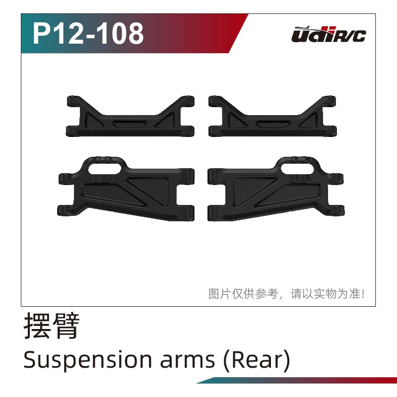 UDIRC S12 1203 Pro Rc Car Body/Stickers/Wheels/Crash/Shock Absorber Chassis Plastic Parts