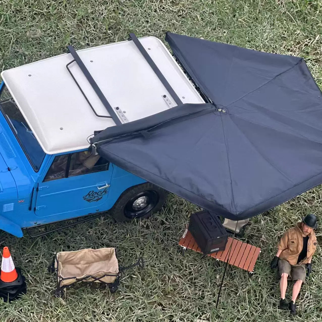 1/10 Rc Car Universal 270 Degree Side Tent Model
