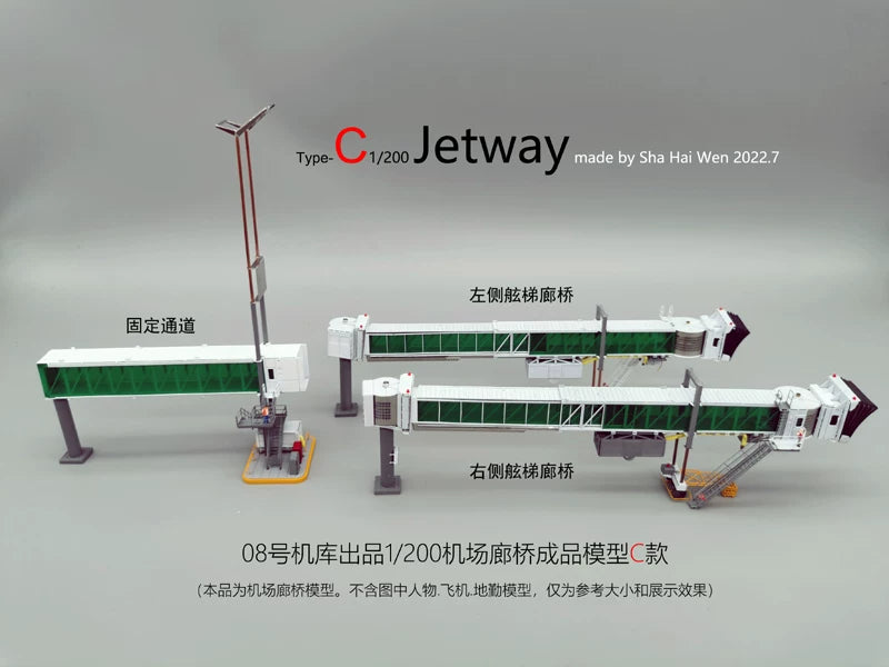 1:200 Miniature Airliner Scene Alloy Gangway Bridge  Model