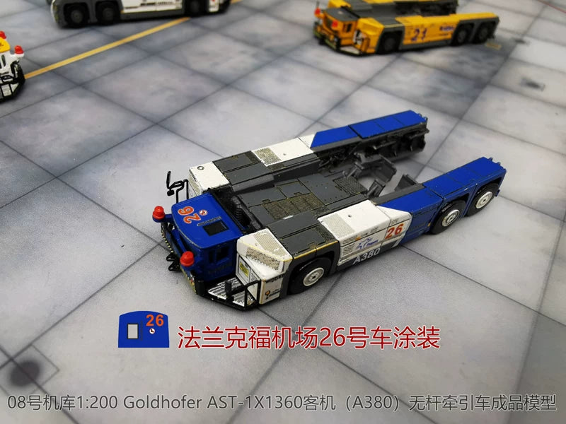 1:200 AST-1X1360 Passenger Aircraft Model Wheel Tractor Metal Model