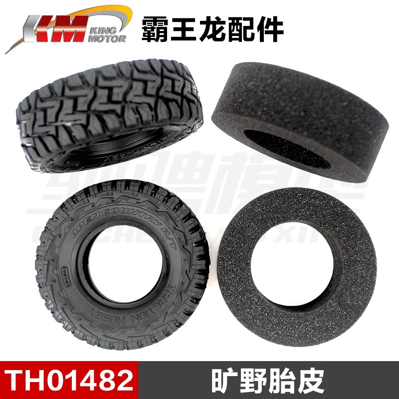 Traction Hobby KM RAM 1500 1/8 4wd Rc Car Original Parts Tires Differential Collision Avoidance Shock Absorption TH01496