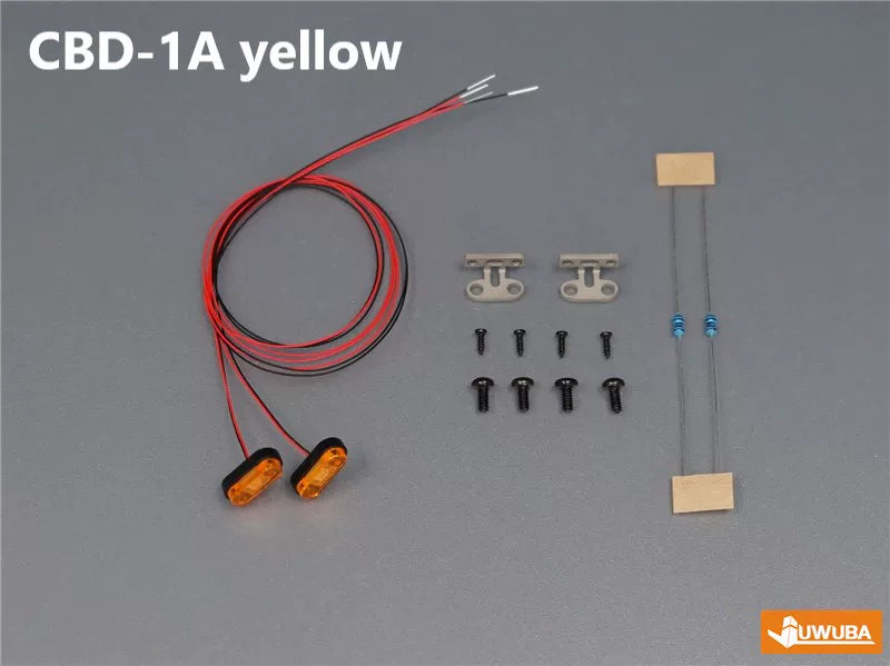 JUWUBA 1/14 TAMIYA RC TRACTOR Width Indicator LED CBD-1A
