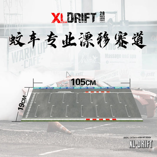 XL DRIFT TURBO RACING NEZ 1/64 1/76 RC DRIFT CAR Specially Designed Small Size Track
