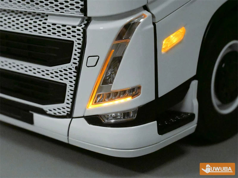JUWUBA 1/14 tamiya FH16 750 Front Bumper OP WITH Headlight Kit
