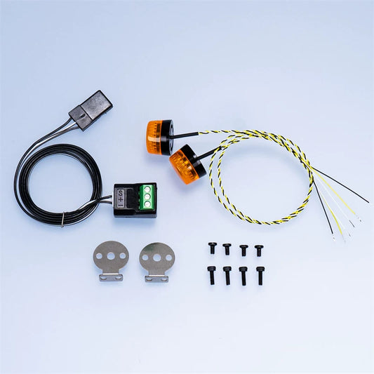 JUWUBA 1/14 Tamiya Rc Tractor Round Rotating Light XZD-03D