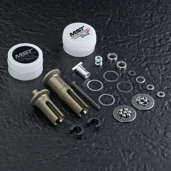 MST FXX2.0 FMX MRX 1/10 RC DRIFT CAR Aluminum Ball Metal Differential 210636