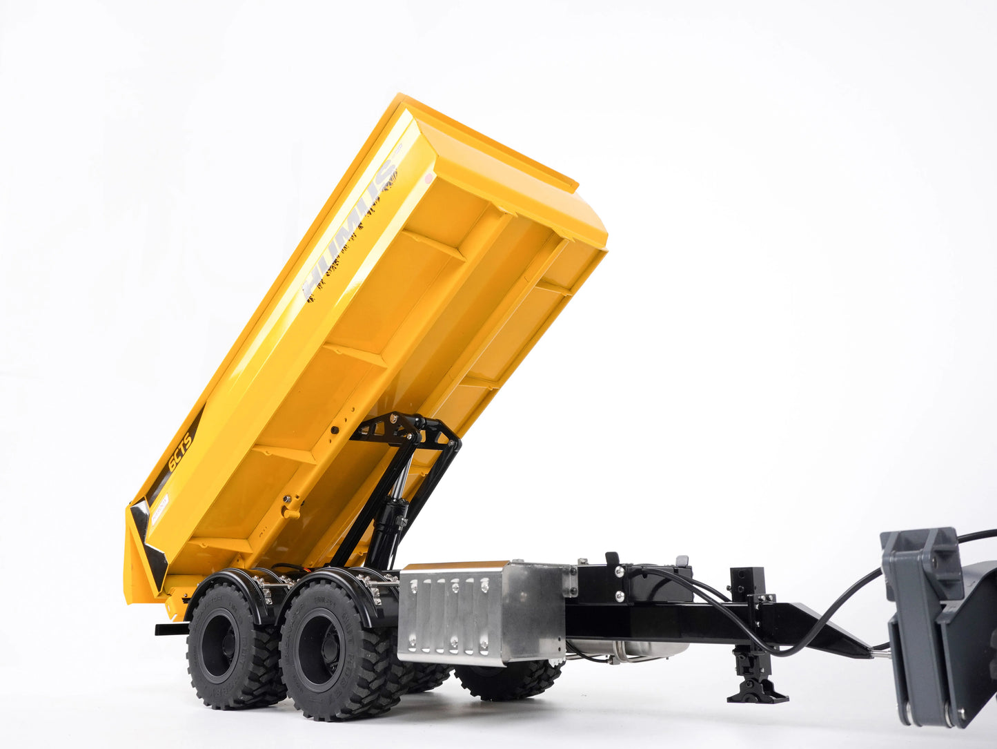 CUT HOBBY C900 1/14 RC Hydraulic Metal Dump Two AXLE Trailer