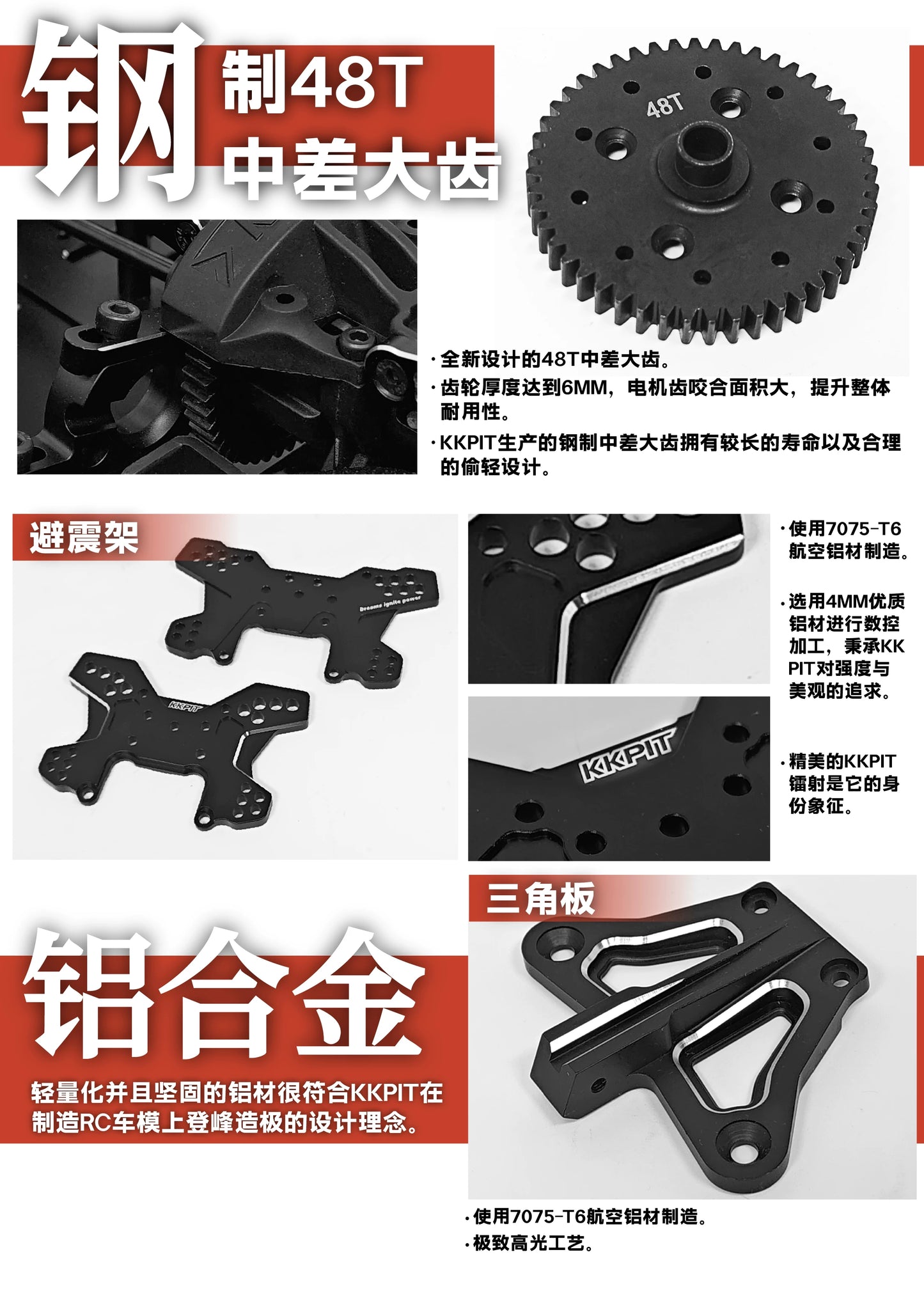 KKPIT 1/8 ZQR RACING RC CAR KIT KRL-RS CHASSIS 360MM wheelbase
