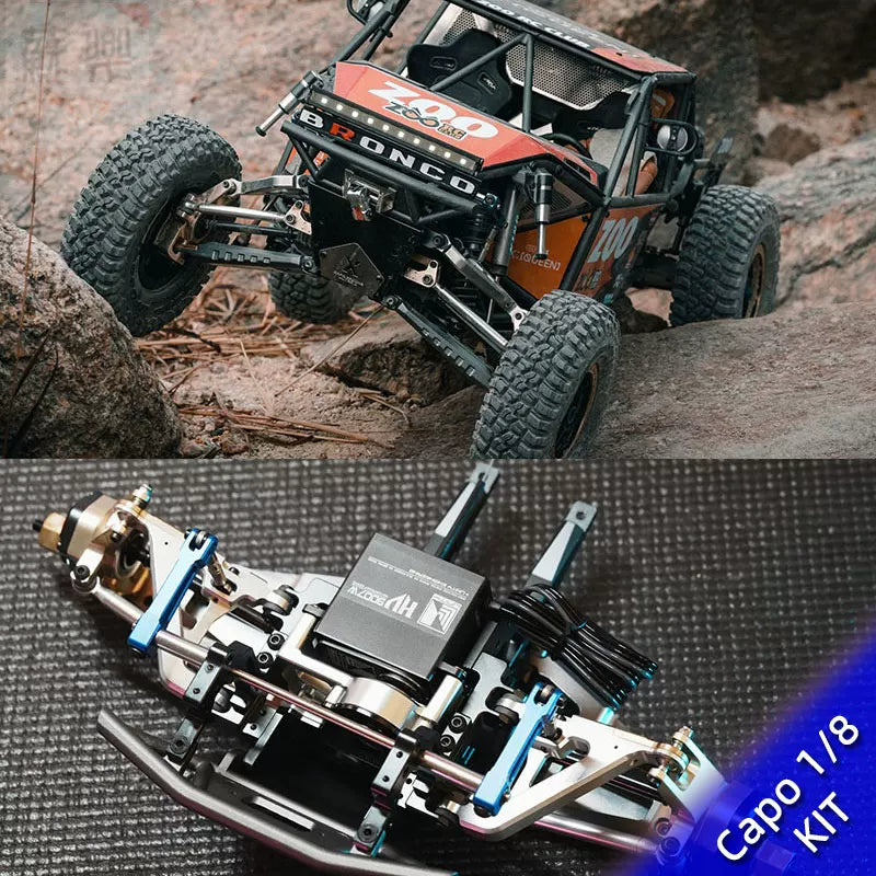 CAPO CD1582X ultra4 U4 Queen 1/8 RC All Metal PIPE Frame Climbing Car KIT