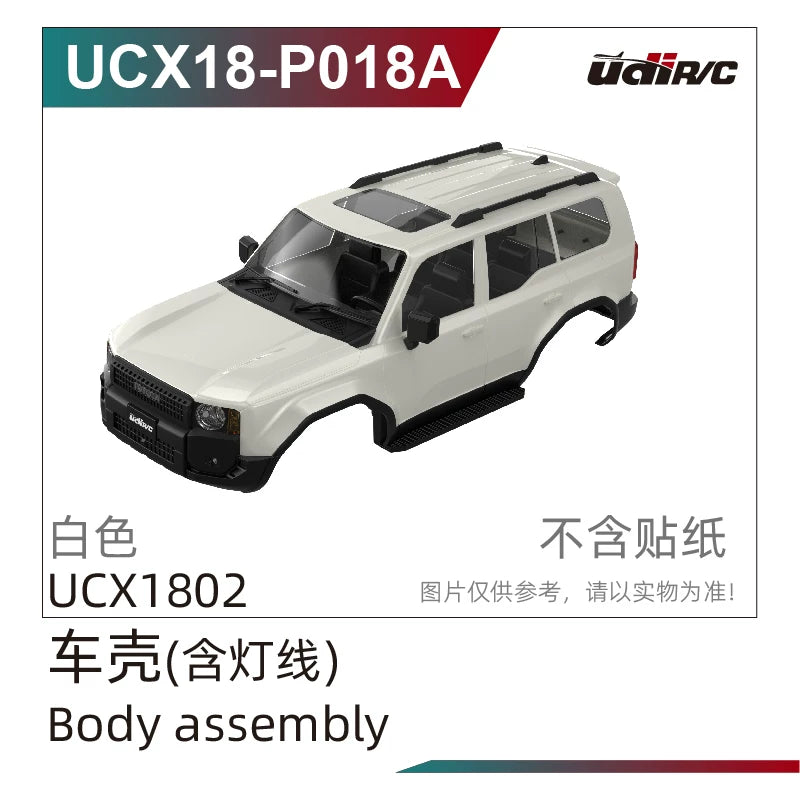 UDIRC UCX1802 RC CAR Original Accessories