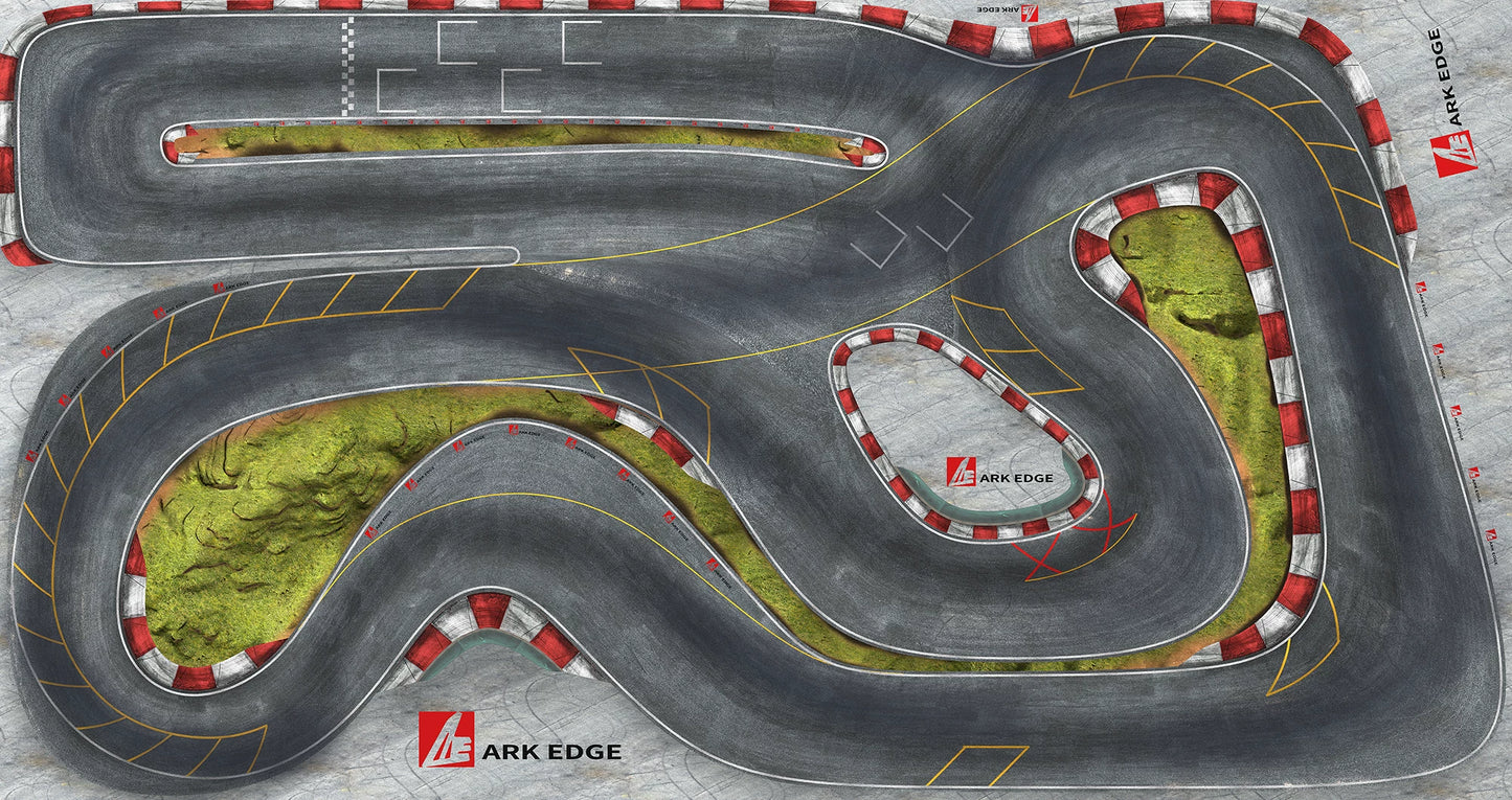 ARK EDGE 1/24 rc drift car track 1.8x3.4M