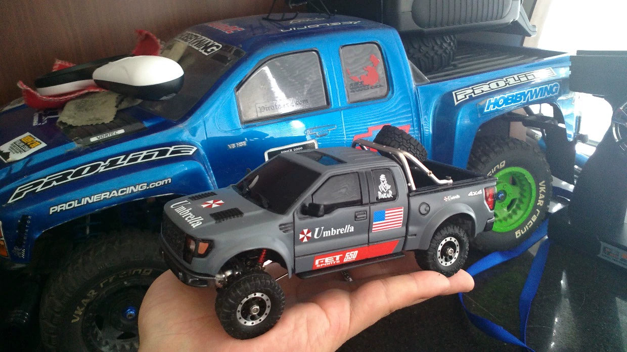 Orlandoo Hunter P01 1:35 F150 Rc Pickup Assembled Model KIT