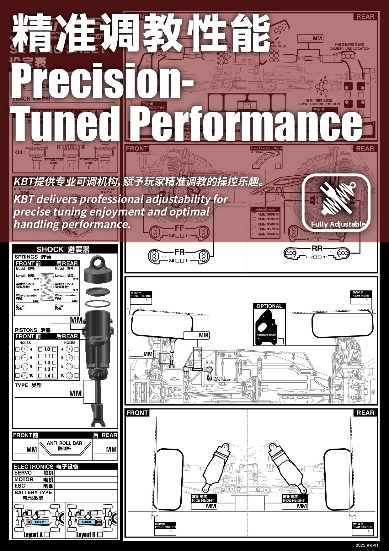 KKPIT KBT SP 2025 G-BEETLE 1/8 RC CAR KIT ARR