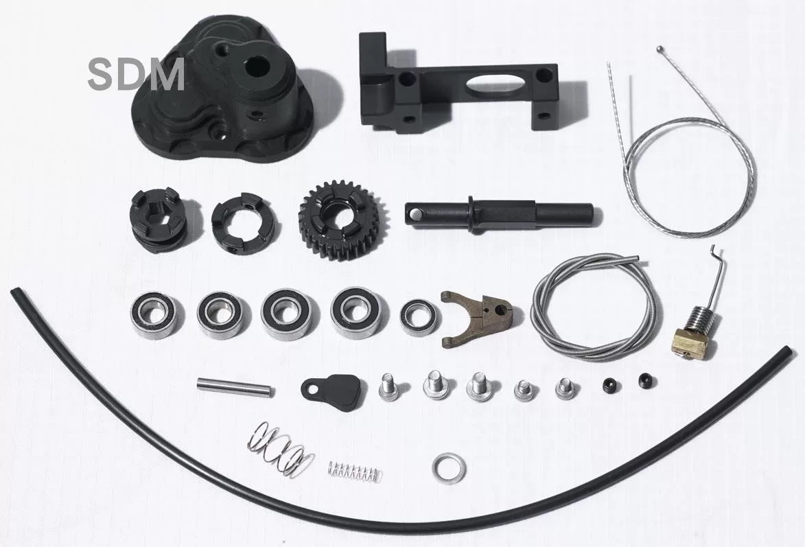SDM TRX4 1/10 Rc Car Disconnect Drive Kit DIG Tank U-Turn Function