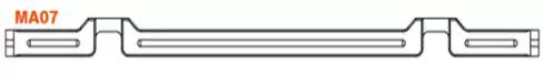CAPO SIXER1 1/6 Jimney, Samurai Rc Car Frame Parts _S -MA