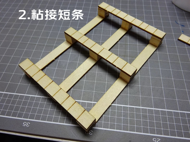 KAYA 1/14 Tamiya Rc Tractor Scene Model Wooden Pallet CJ003 10PCS