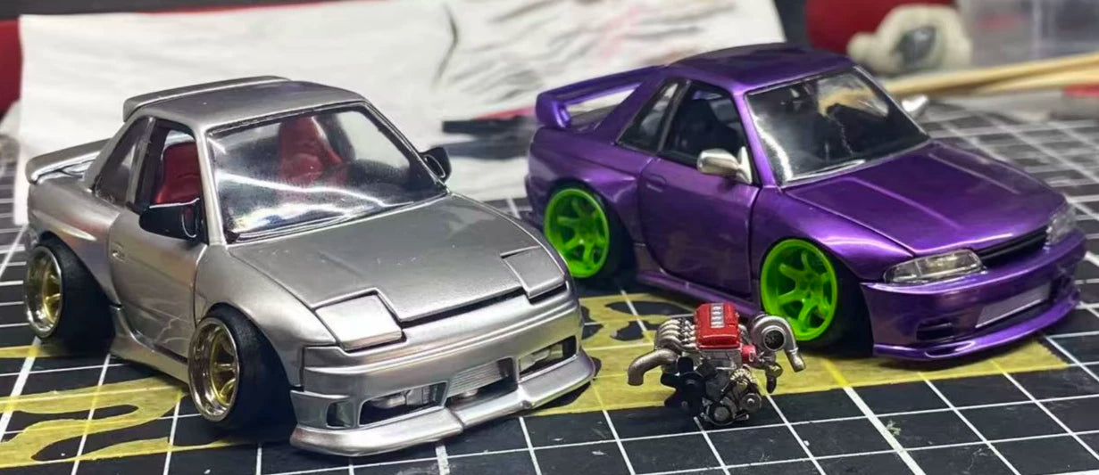 TG Super TT Rc Drift Car Shell Wheelbase 72mm