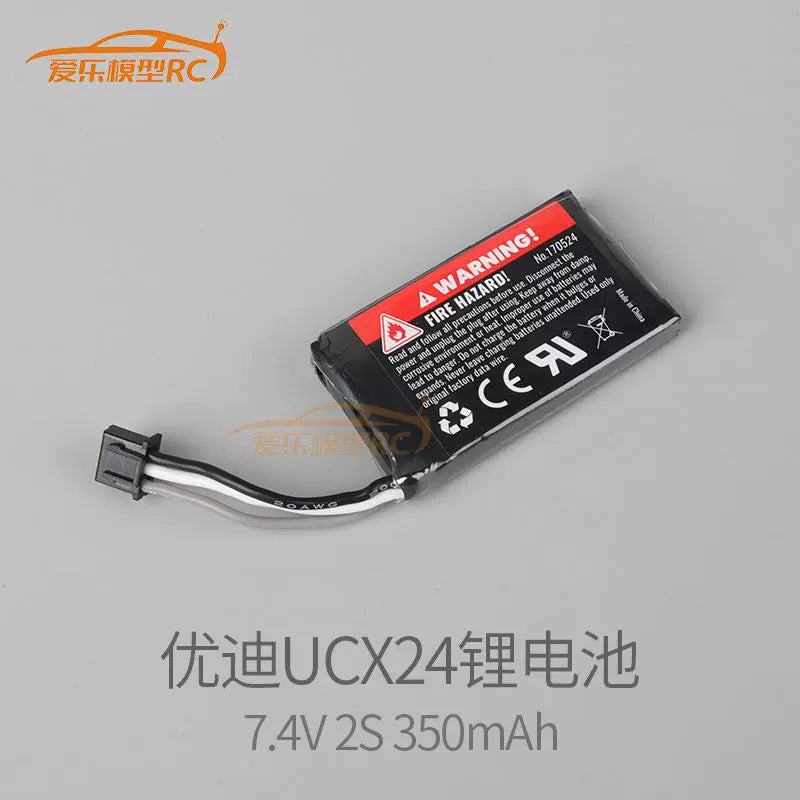 UDIRC UCX24 Accessories /7.4V 350mAh Lithium Battery/2401 2405 1801