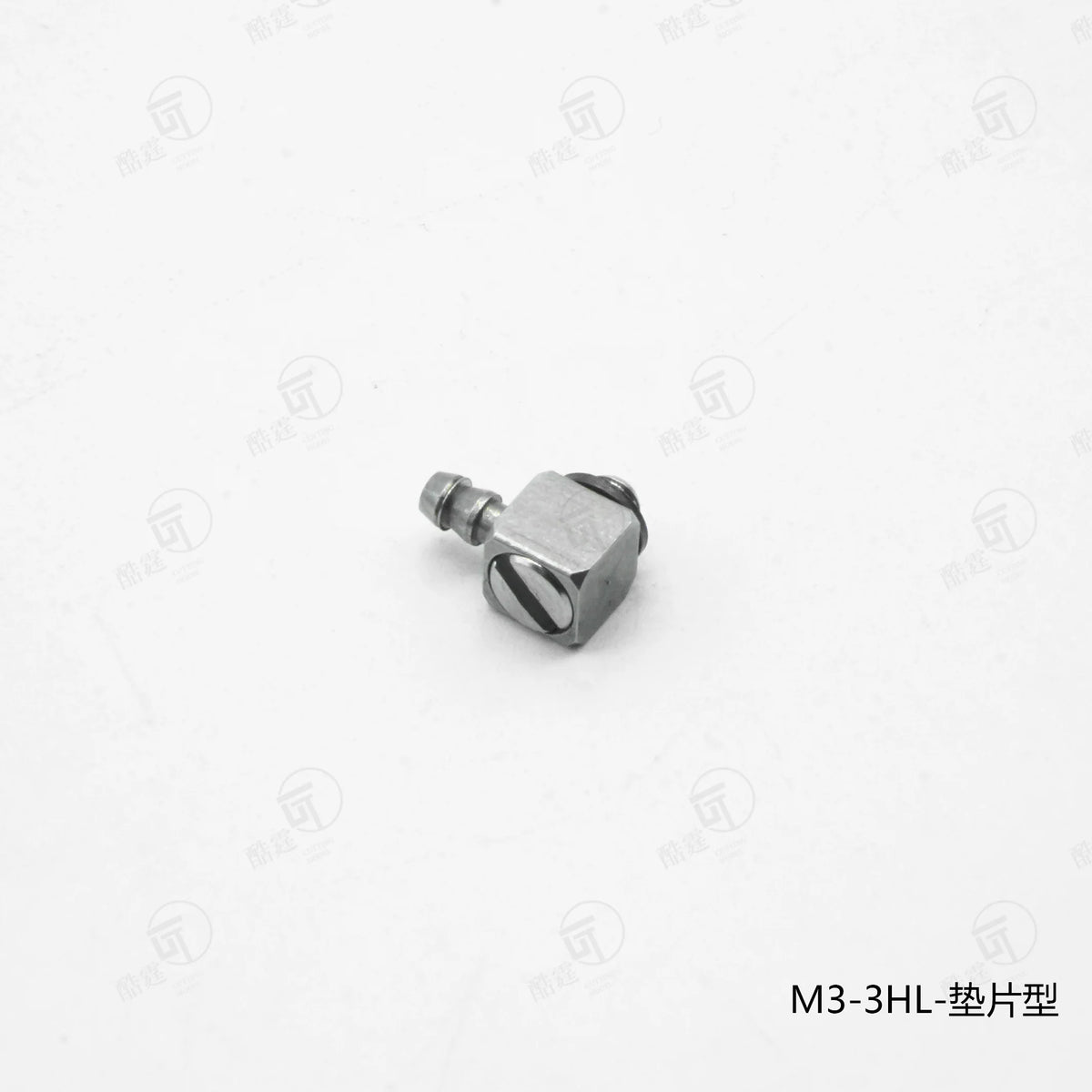 10Pcs 1/14 Rc Hydraulic Excavator Stainless Steel Connector M3-3 M3-2 Bending Nozzle Straight Nozzle