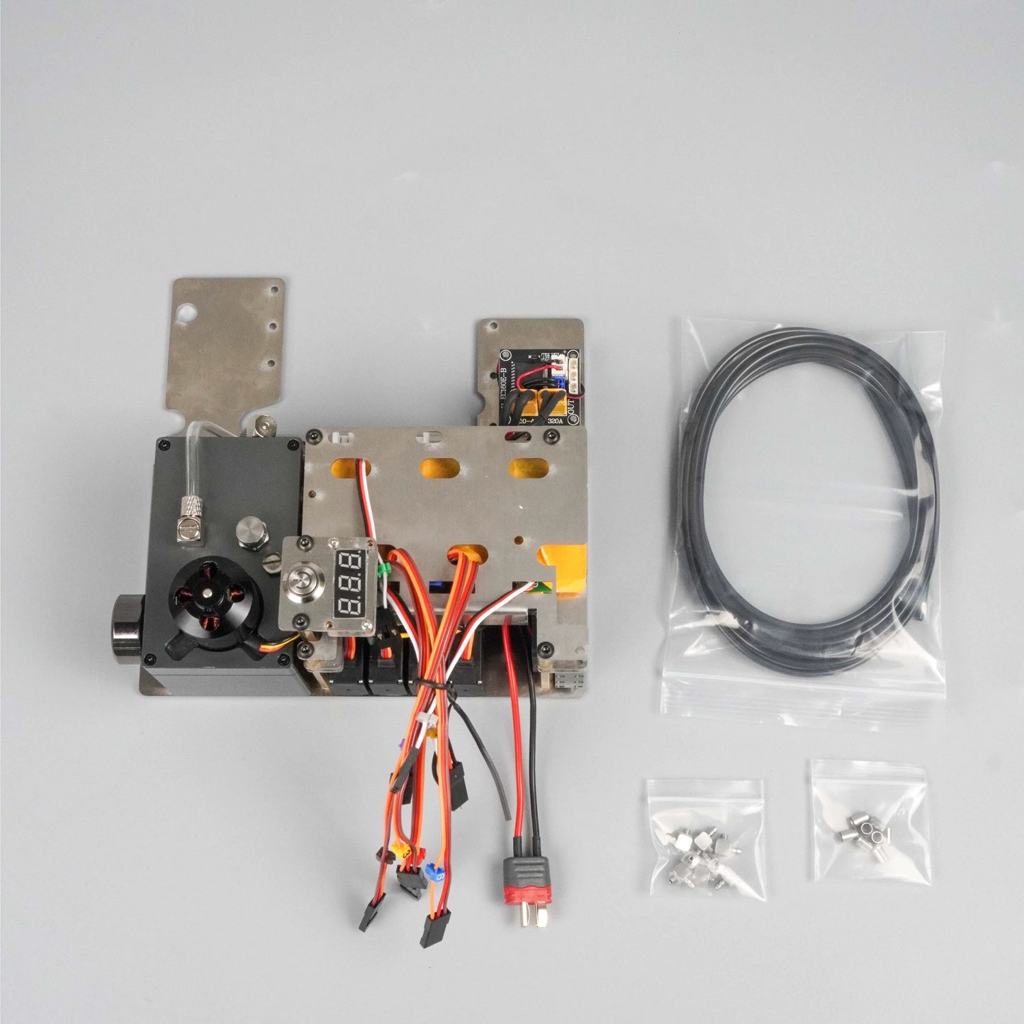 Cut Model Double E E010 RC Excavator Retrofit Hydraulic System Kit