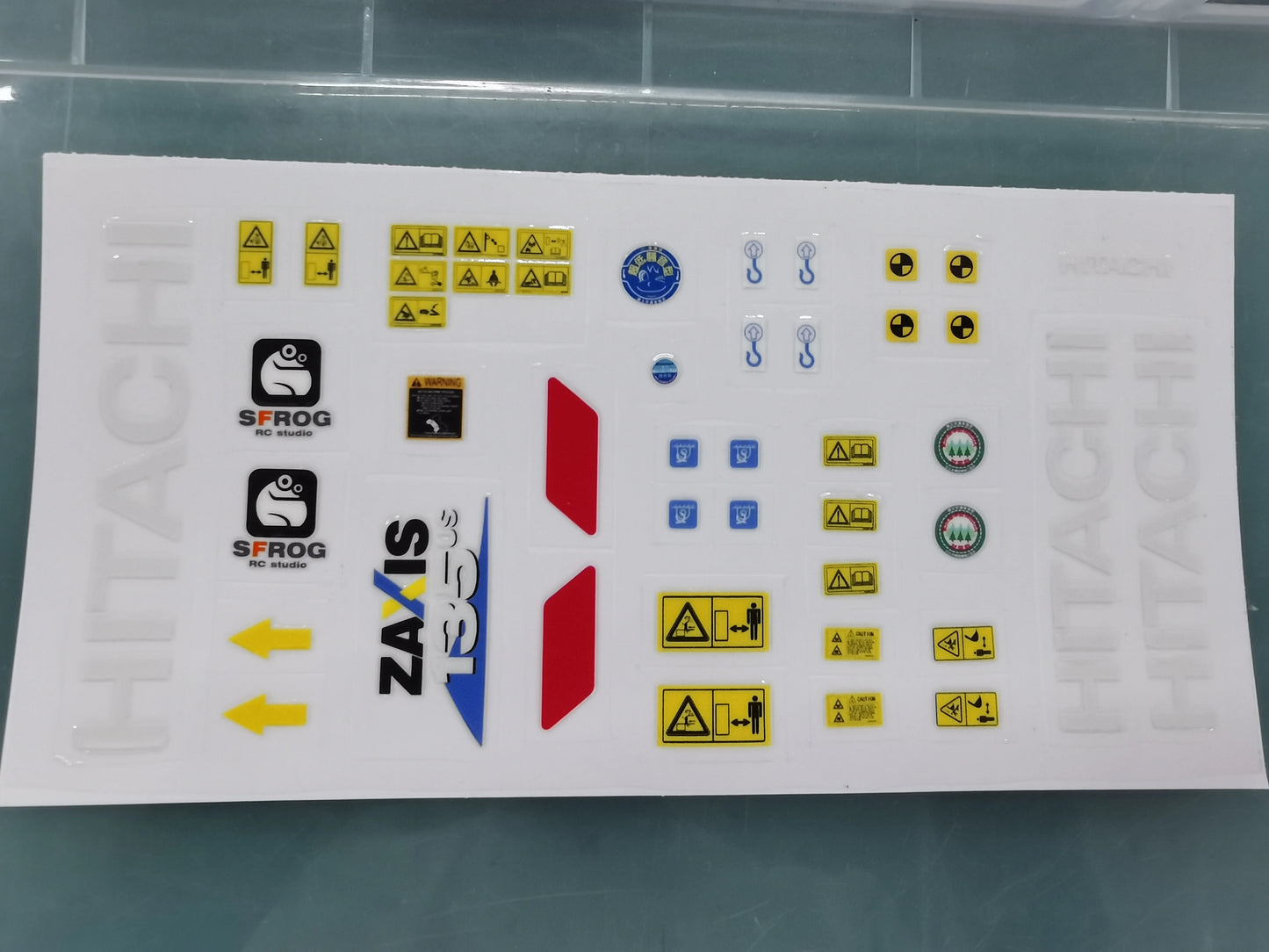 SFrog Hitachi 135 1/14 All Metal Desktop Hydraulic Excavator RTR