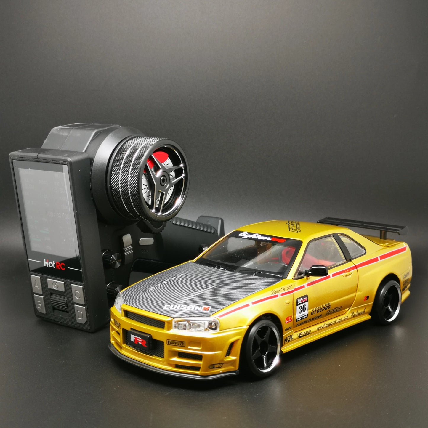 FT-MINID 1/24  1/24 Brushless RWD RC DRIFT CAR RTR
