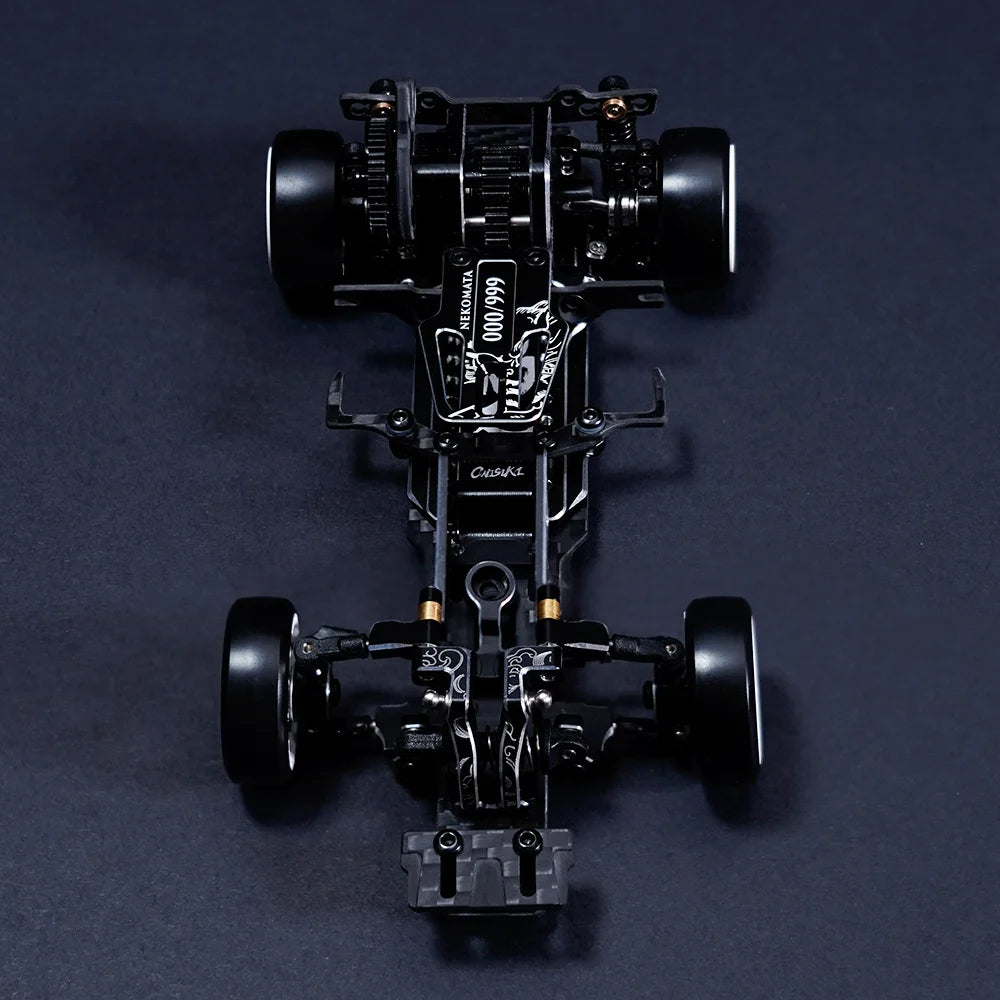 Onisiki 1/24 NEKOMATA RWD RC DRIFT CAR Preassembled Frame kit
