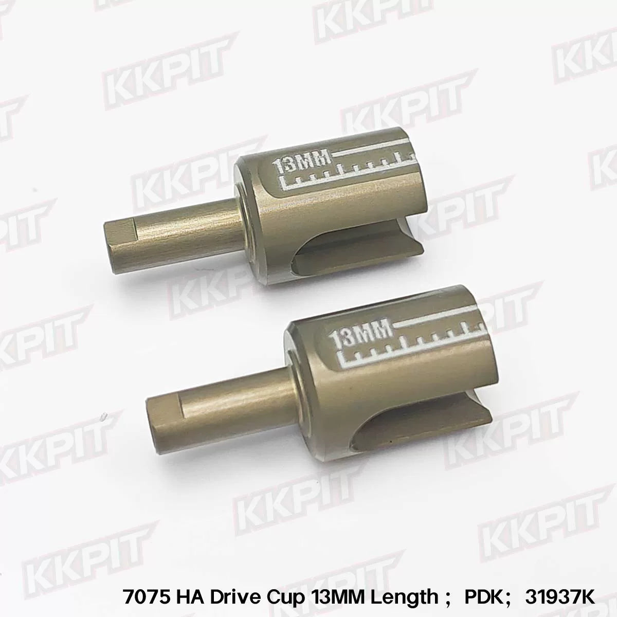 KKPIT PDK 1/10 RC DRIFT CAR Aluminum Alloy Drive Cup 13MM Length 31937K