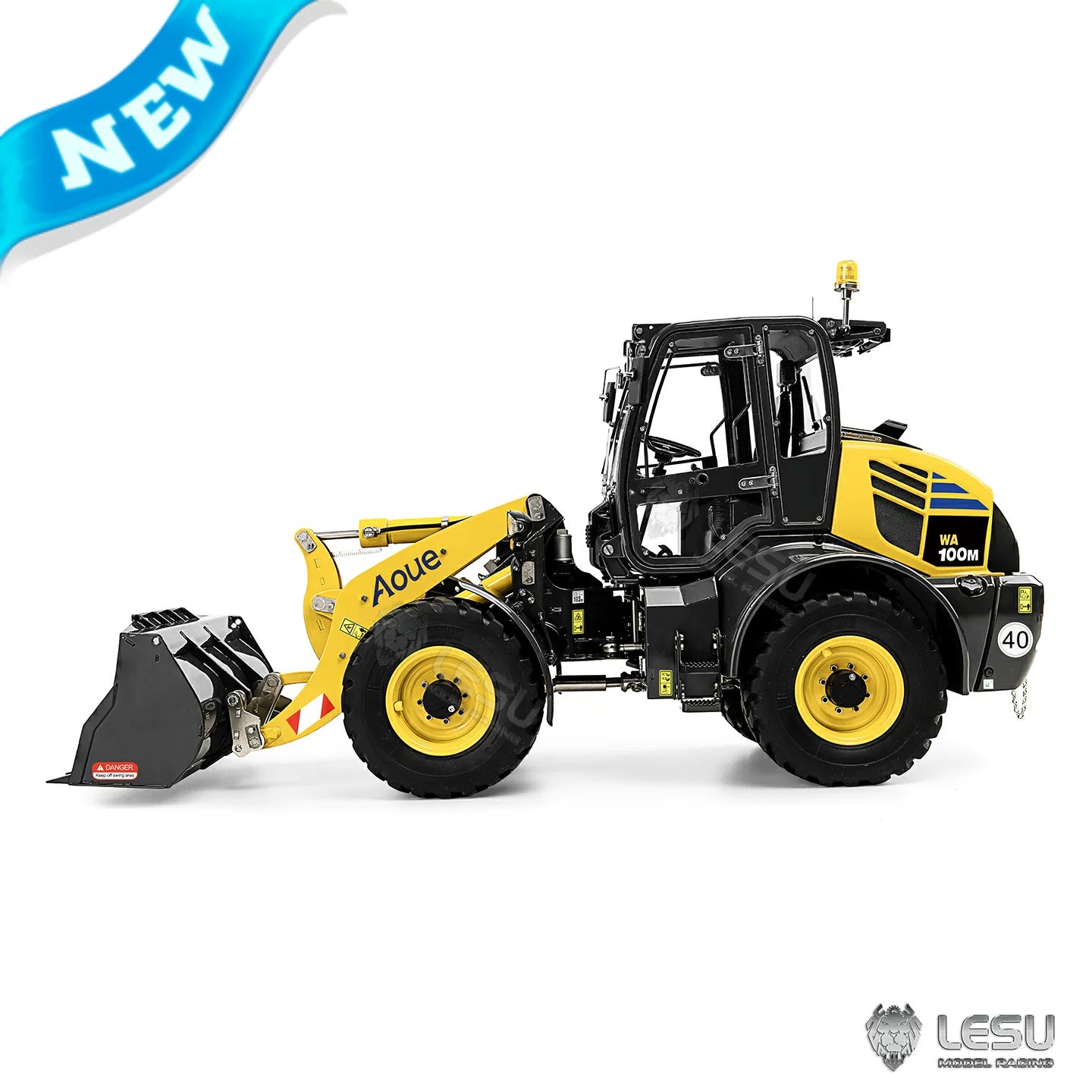 LESU 1/14 Aoue WA100M-8 RC Hydraulic Loader RD-A0021 KIT RTR