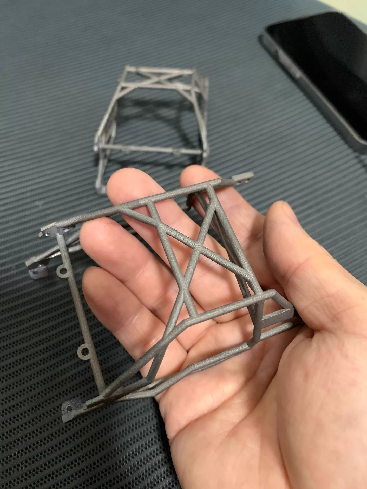 Ma racing 1/24 Dma Rwd Rc Drift Car Op Cnc Aluminum Alloy Eyebrow Rear Fin Spoiler Titanium Alloy Roll Frame