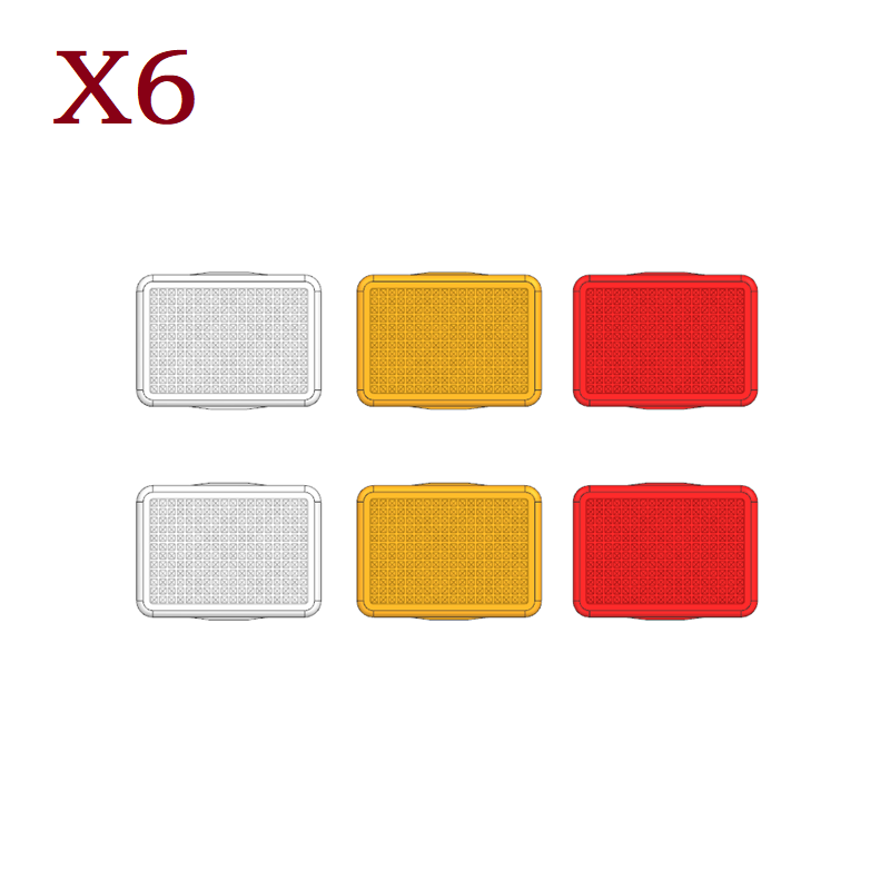 JUWUBA TAMIYA 1/14 King Hauler RC TRACTOR TRILER Tail Light Plastic Cover