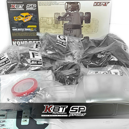 KKPIT KBT SP 1/8 Beetle RC CAR Frame Transparent Housing Version ARR 360mm Wheelbase