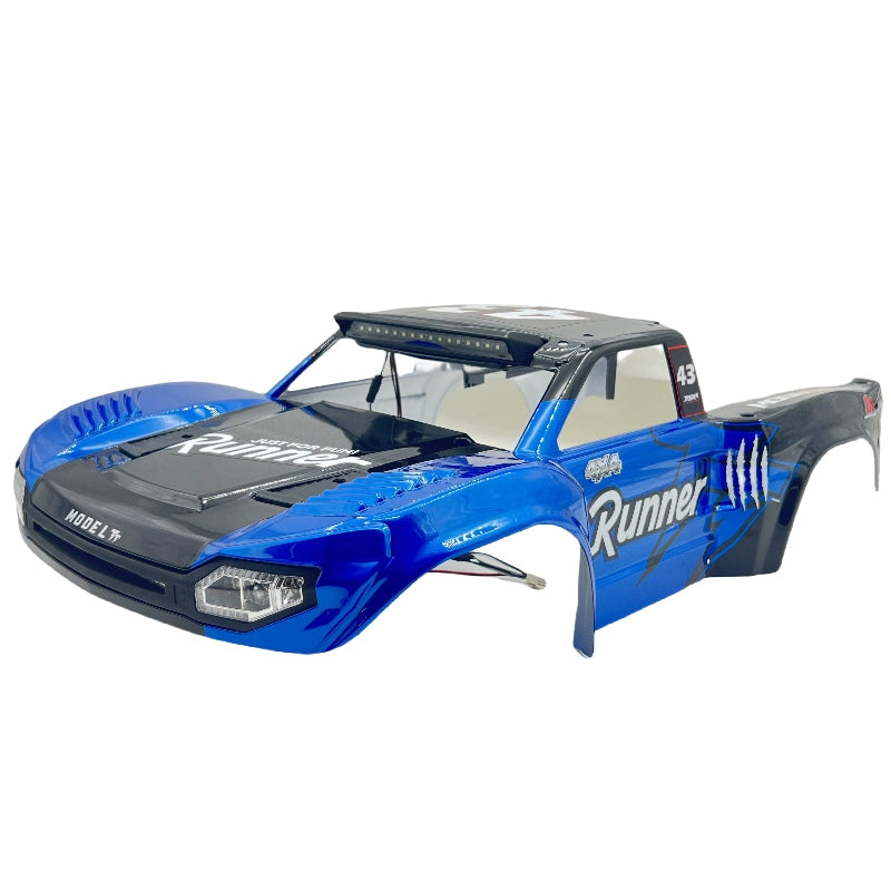 FSR 1/7 Desert Storm RC CAR SHELL with Light Set 415MM Wheelbase