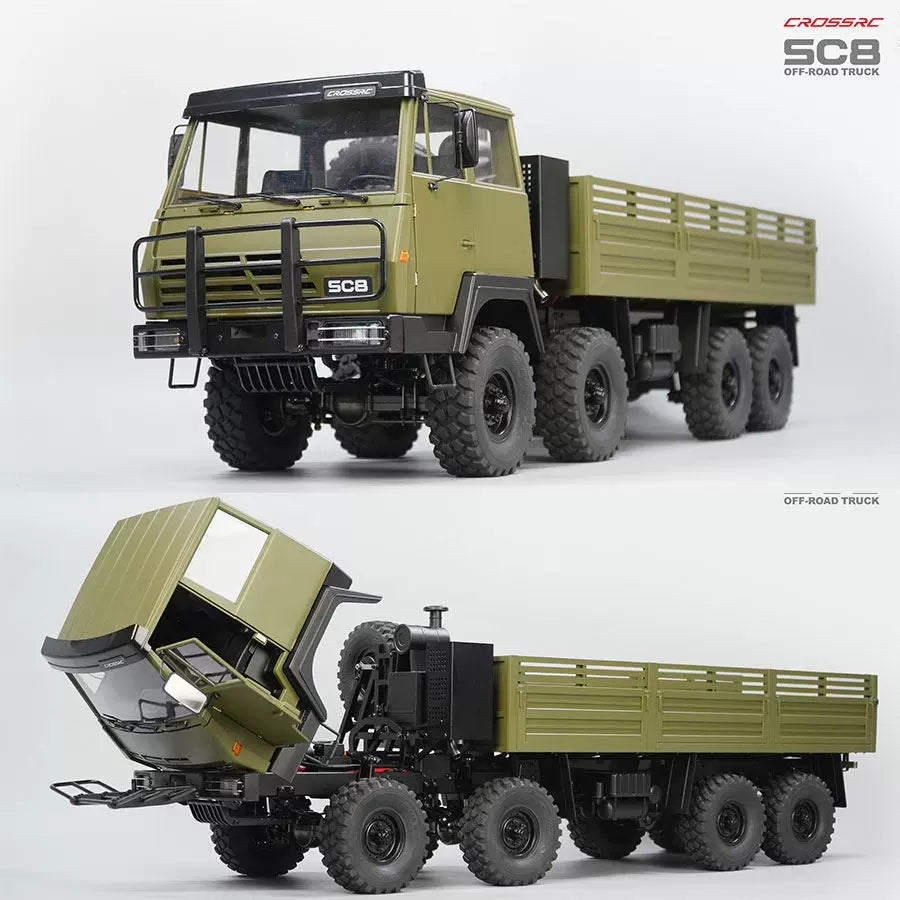 CROSSRC SC8 1/12 All Metal 8 X 8 Rc Truck KIT RTR – RCOPWORLD