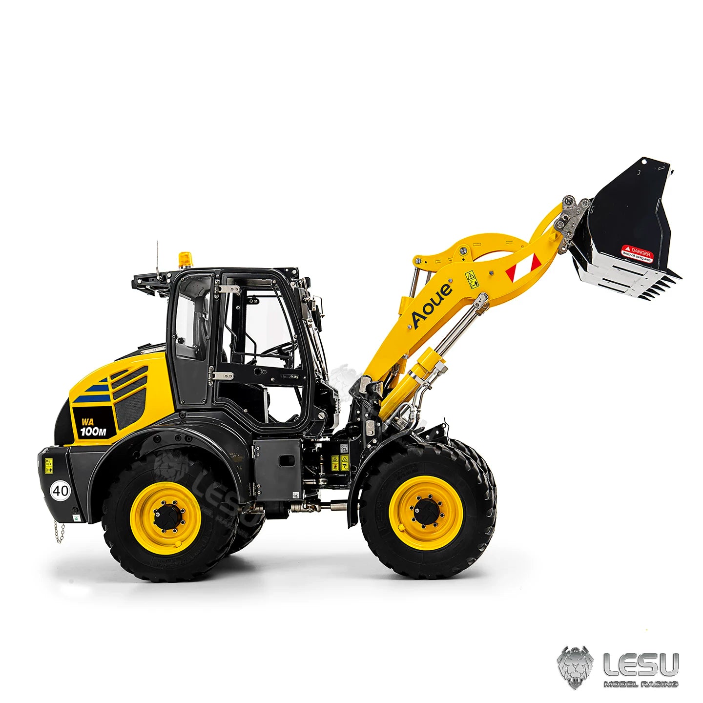 LESU 1/14 Aoue WA100M-8 RC Hydraulic Loader RD-A0021 KIT RTR