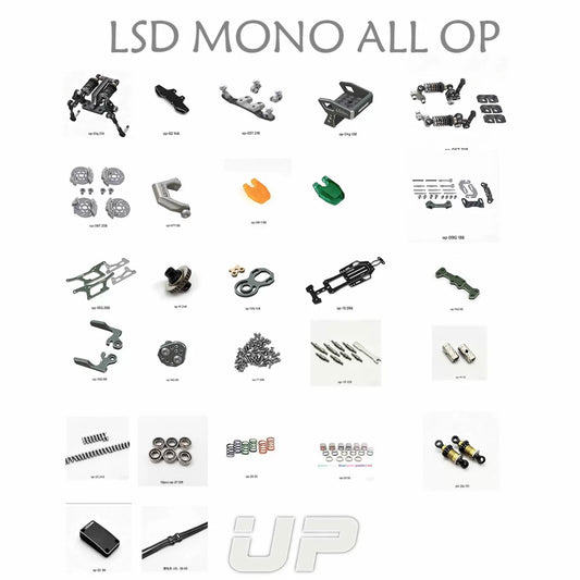 LS Studio LSD Mono LSDM 1/24 RC DRIFT CAR 1-26 FULL OP PART  Collection