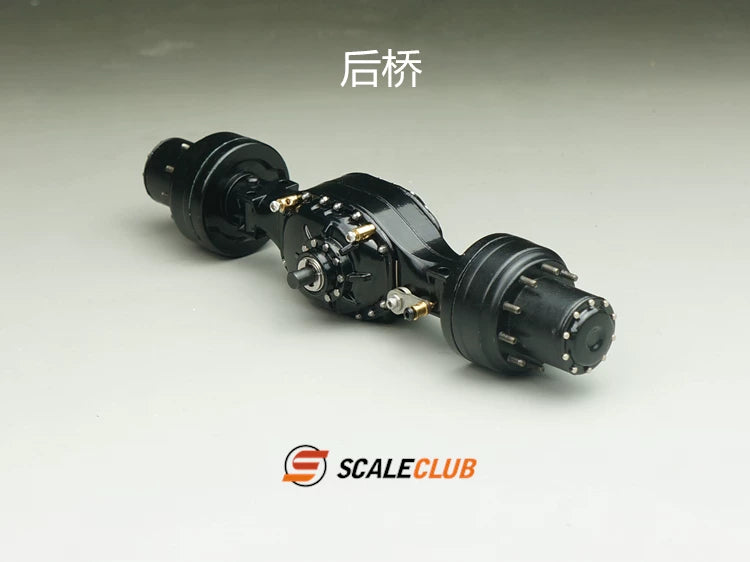 Scaleclub 1/14 Tamiya RC Tractor Lock Difference Broken Transmission Power Planetary Gear  Axle 8X8 6X6 4X4