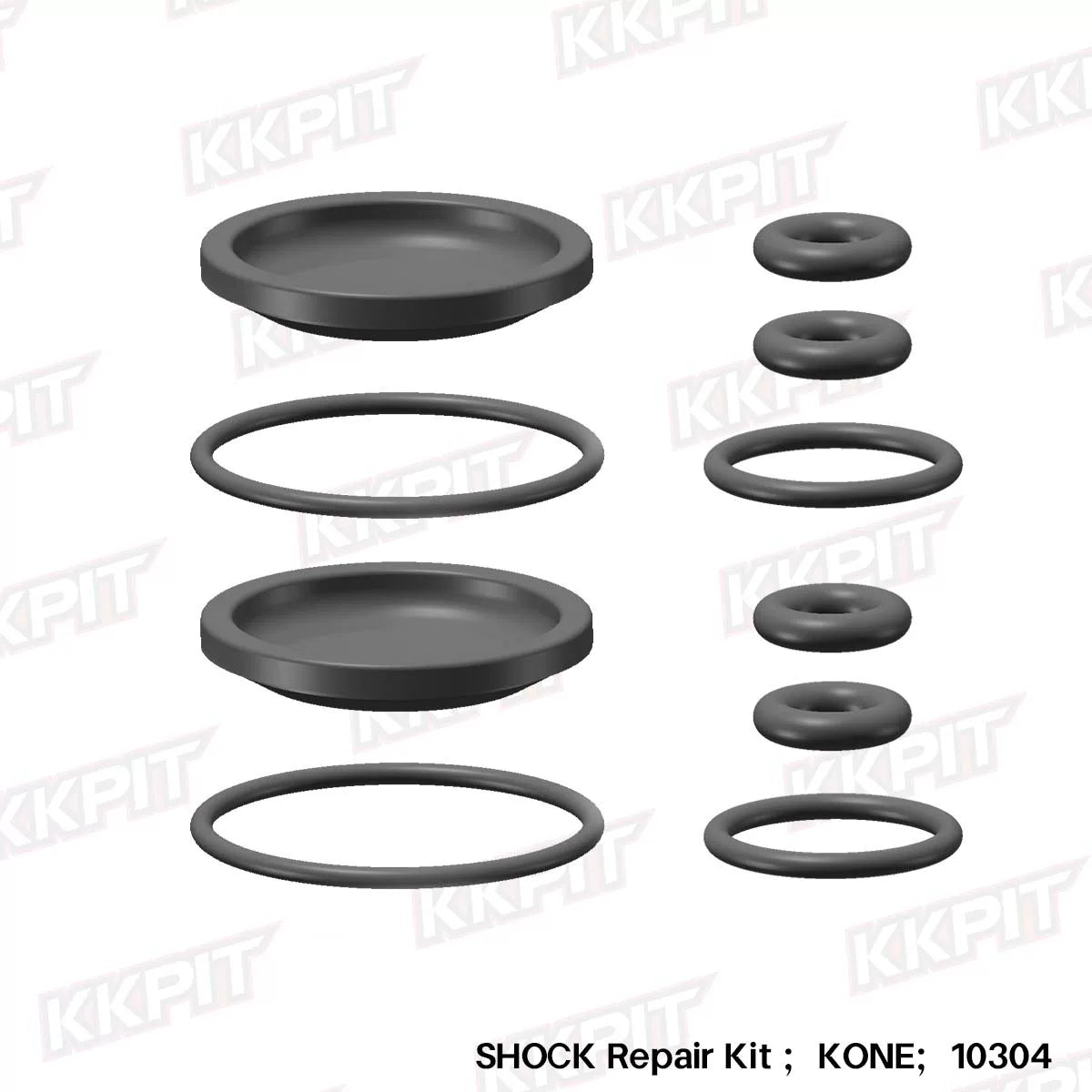 KKPIT-K1/kbt/xnr RC CAR Universal-Shock Repair KIT Whole Car-10304