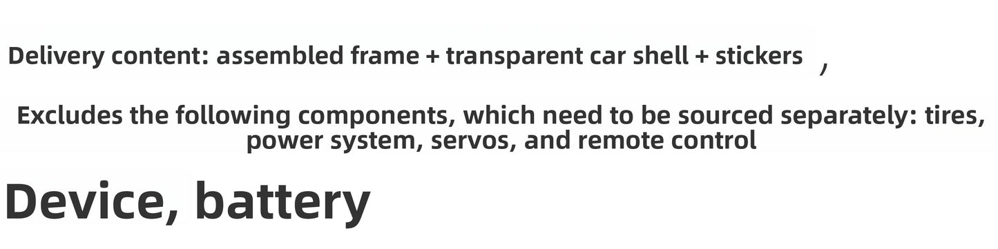 ALLRACING ARCM Mt5 1/5 12s Rc Car Frame Pre-assembled Version ARR