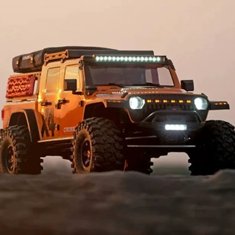 CROSSRC EMO X4 Big Leopard 1/8 Brushless Rc Climbing Vehicle 4WD Off-Road Vehicle RTR