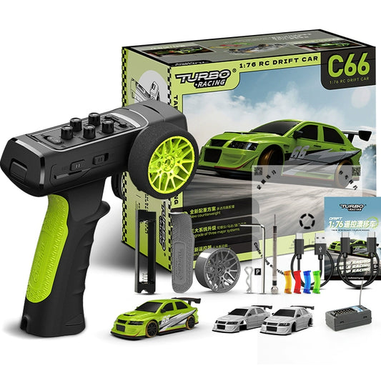 TURBO RACING 1:76 C66 DRIFT CAR RTR