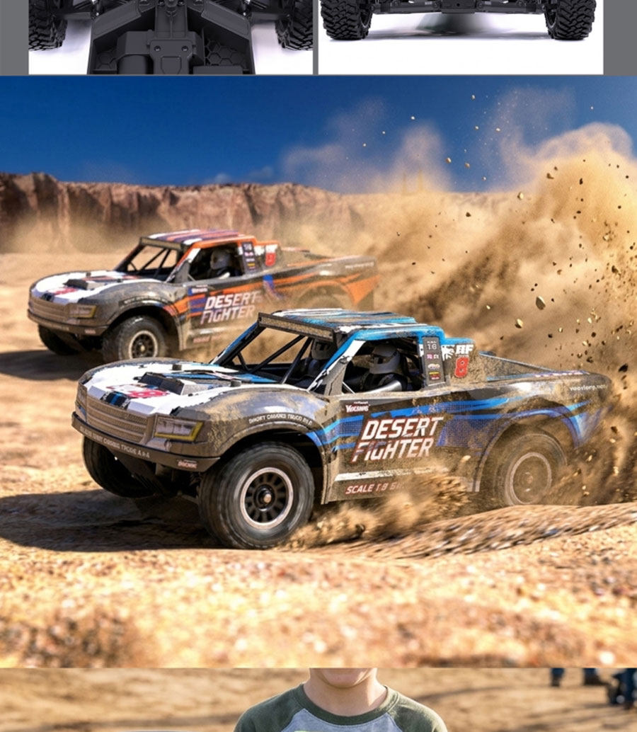 YIKONG YK 8081 DF8 1/8 4WD Brushless 4wd Rc Car RTR