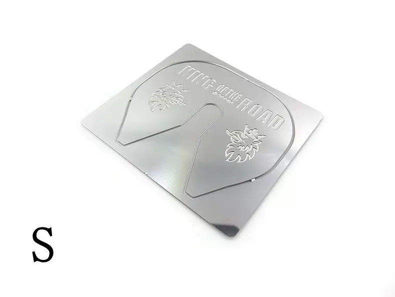 KAYA 1/14 Tamiya SCANIA 770S Man Actros Rc Tractor Plate Decorative Metal Plate 272