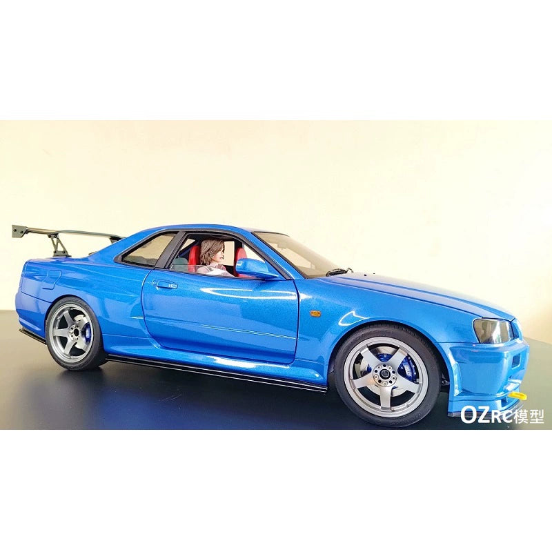 CAPO CD15829 GTR R34 Rc Car GT Style Metal Tail Op Parts