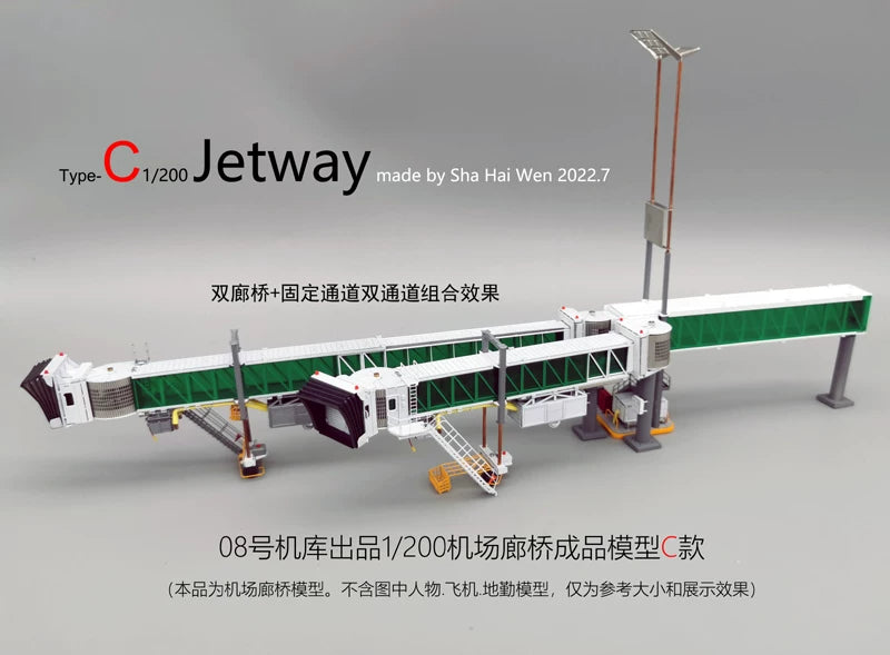 1:200 Miniature Airliner Scene Alloy Gangway Bridge  Model
