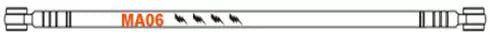CAPO SIXER1 1/6 Jimney, Samurai Rc Car Frame Parts _S -MA
