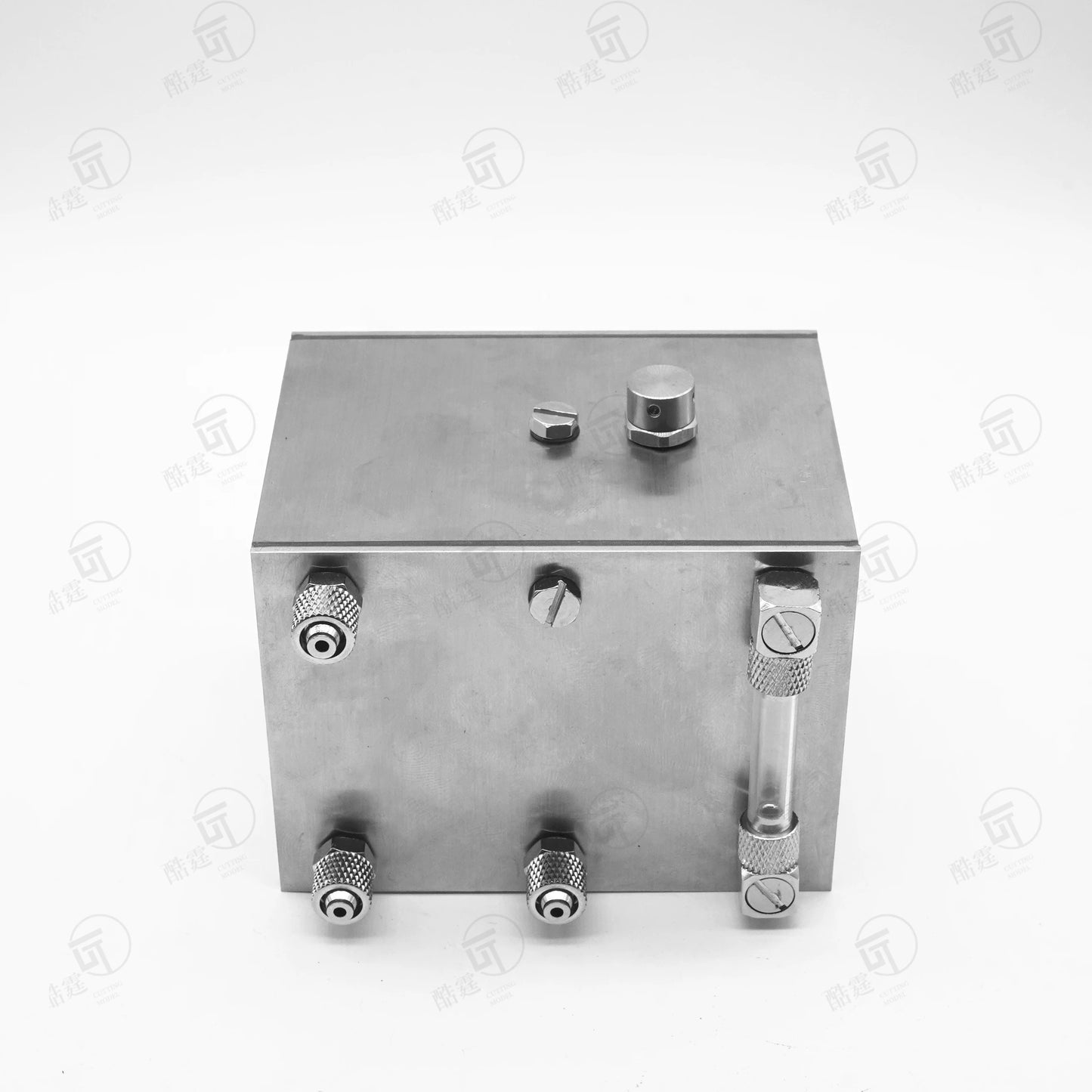 CUT MODEL CUT-8060 M5x6mm SS Miniature Fuel Tank for 1/14 Rc Hydraulic Excavator