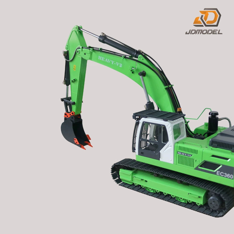 JDMODEL RC Hydraulic Excavator JDM-106G Metal Wide Bucket